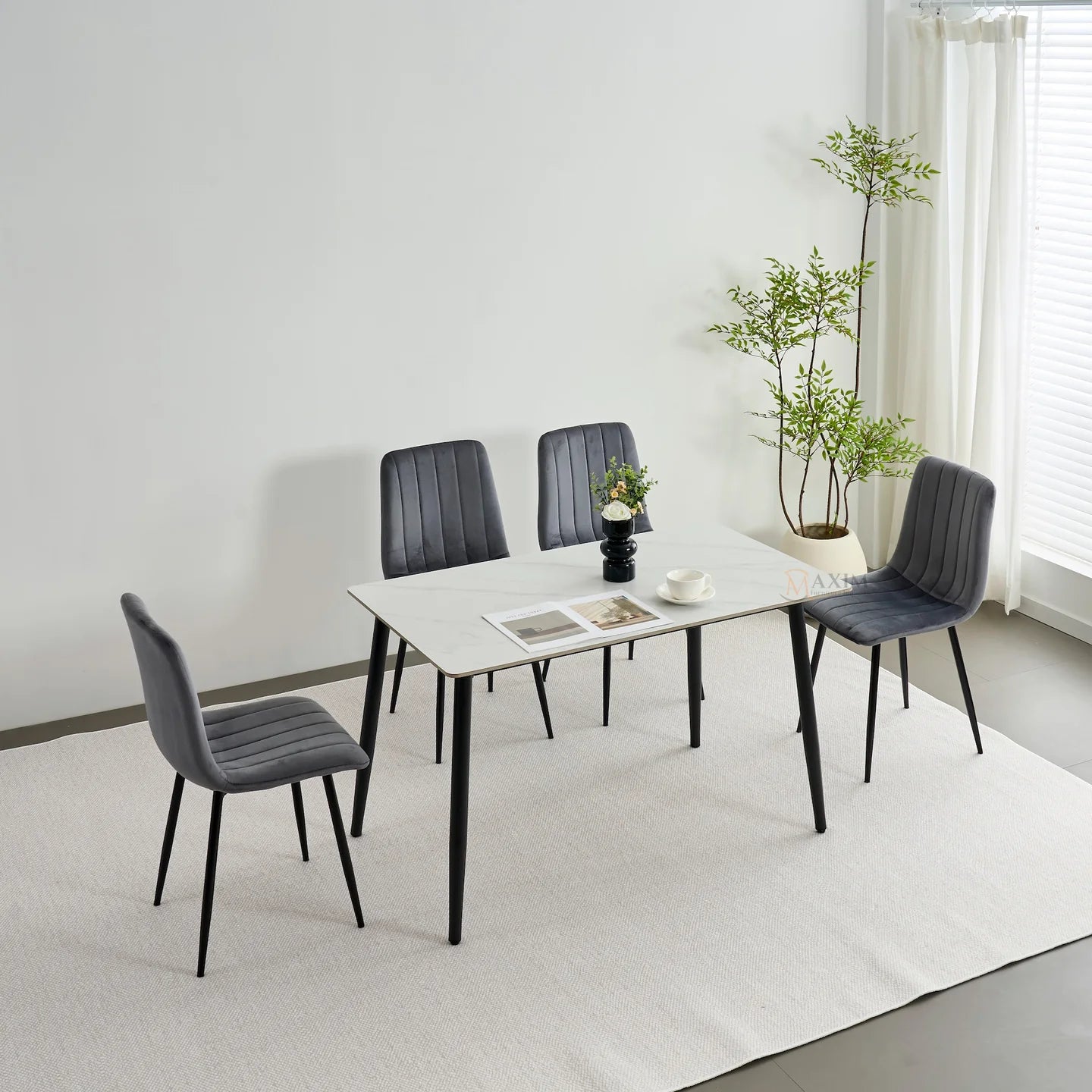Elli 5Pcs Dining Table Set
