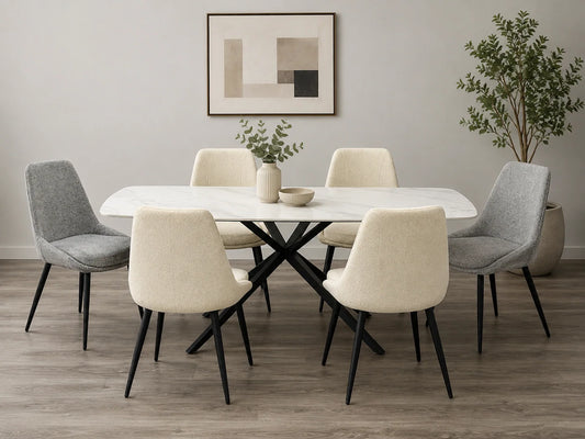 Bella 7 Pcs Dining Set