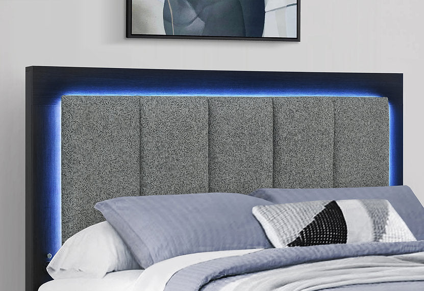 Emma (Black-Grey) Bedroom Set