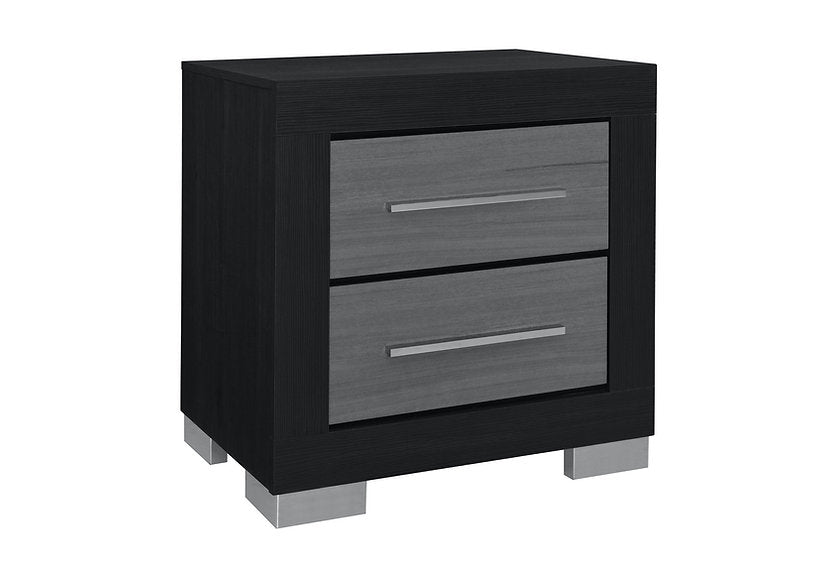 Emma (Black-Grey) Bedroom Set