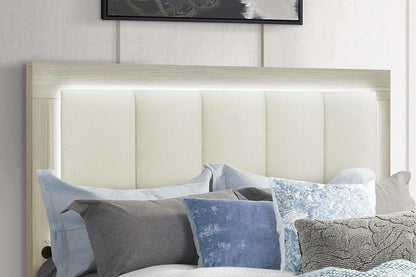 Emma (Natural-White) Bedroom Set
