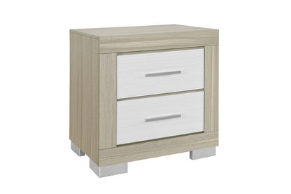 Emma (Natural-White) Bedroom Set