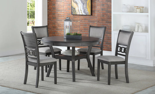 GIA- 5 PCS Dining Table Set (Grey)